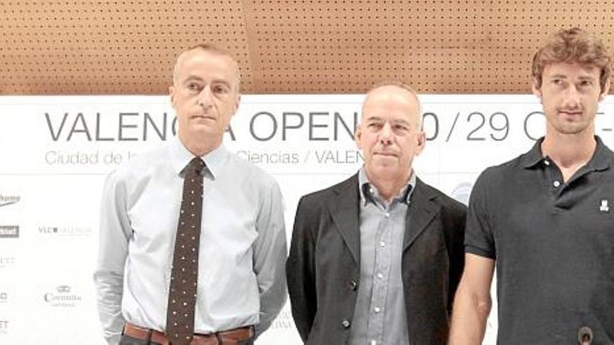 David Serrahima, Antonio Martínez Cascales y Juan Carlos Ferrero.