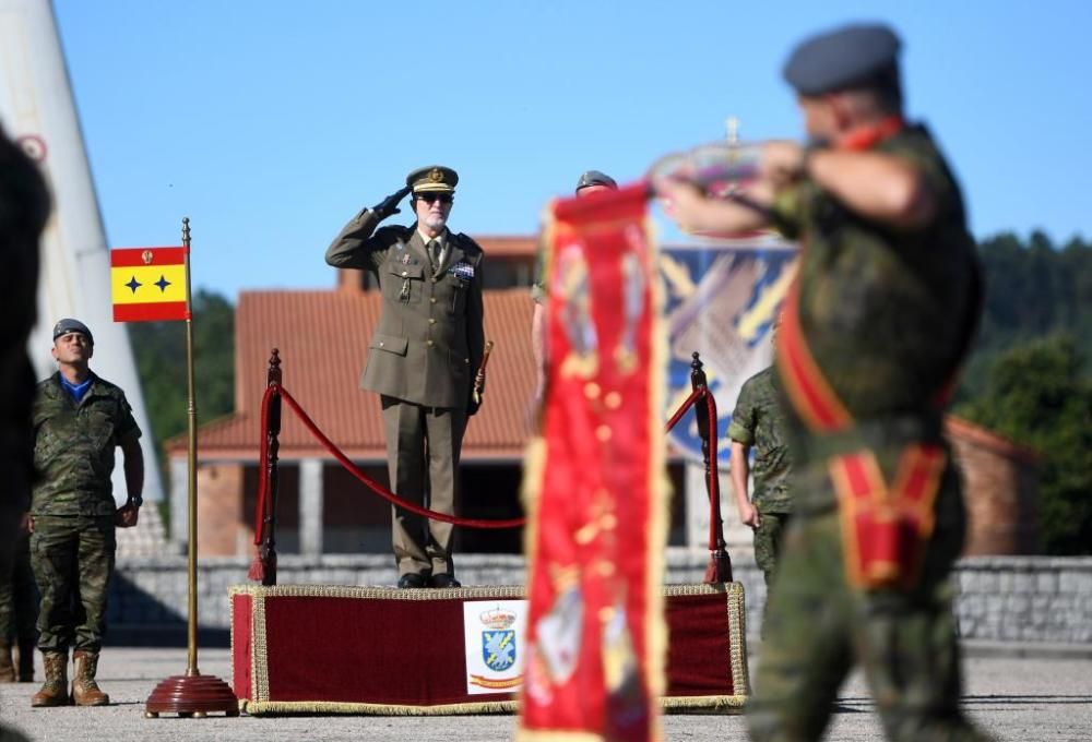 El general Romero Losada se despide de la Brilat