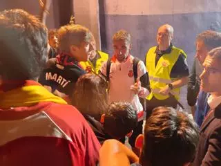 Bronca de la afición del Mallorca a los jugadores en Valencia: "Os reís de nosotros"