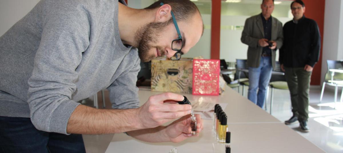 Un dels emprenedors del projecte de creació del nou 'Perfum de La Seu'
