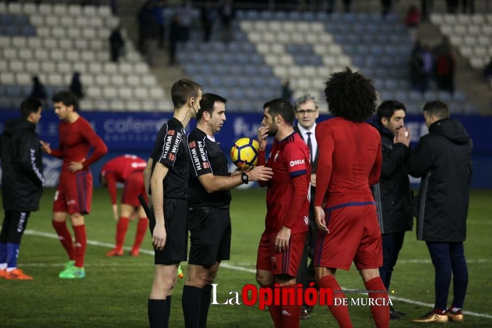 Partido entre el Lorca y el Osasuna