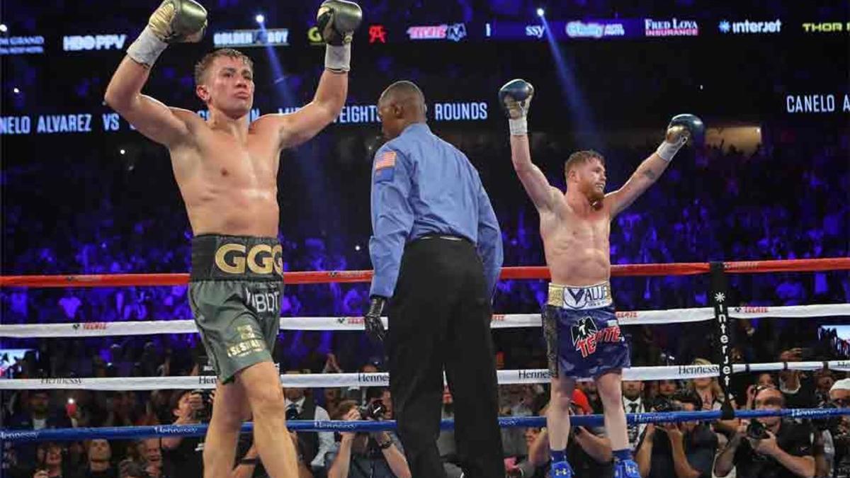 El combate entre Canelo y Golovkin acabó en nulo