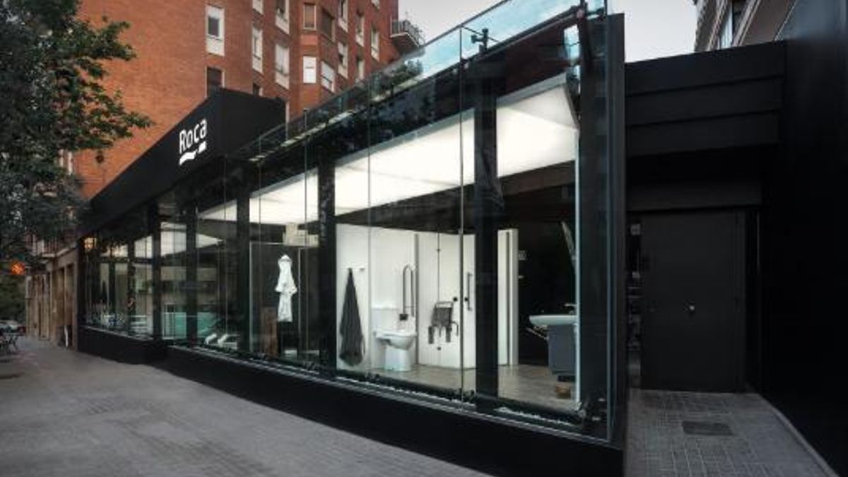 Un showroom de Roca Group.