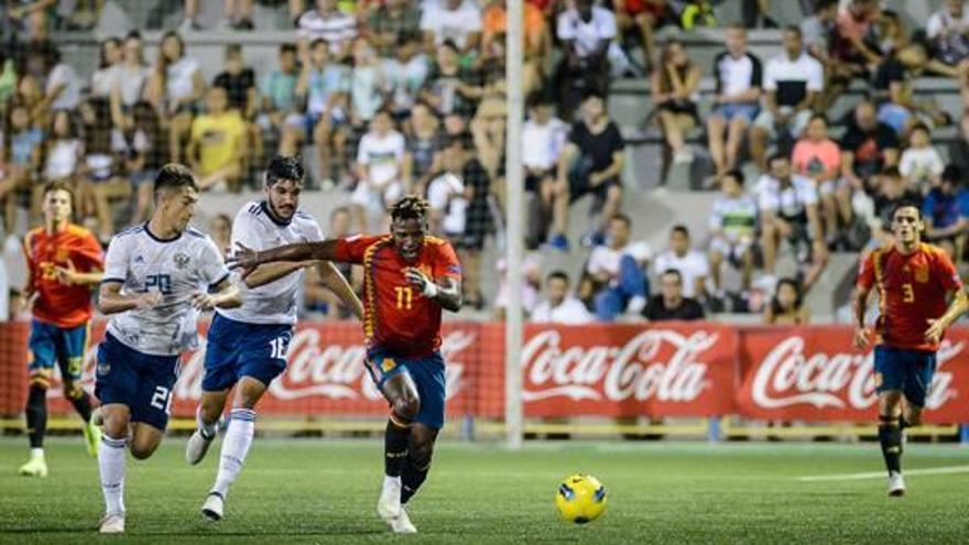 Final entre Rusia y España celebrada este verano.