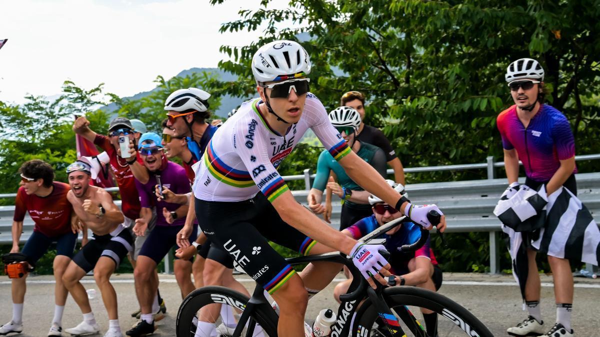Pogacar se apunta una victoria por aplastamiento en la primera etapa del Tour de Suiza 2026