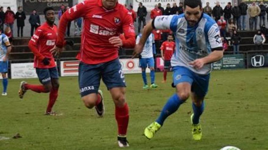 Hèctor Simon, durant un partit contra el Santfeliuenc.