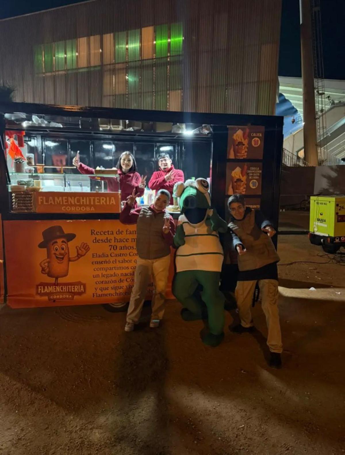 Furgoneta de la Flamenchitería.