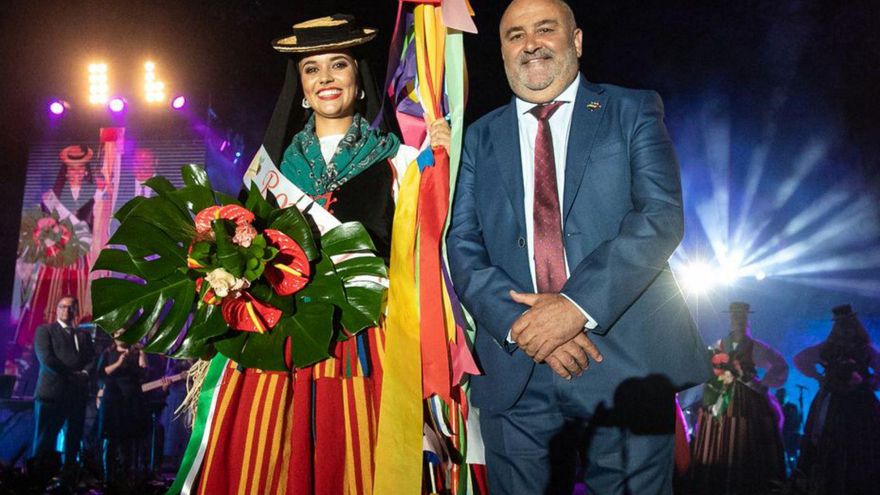 Adriana Rivero, major pilgrimage of the festivities of La Esperanza