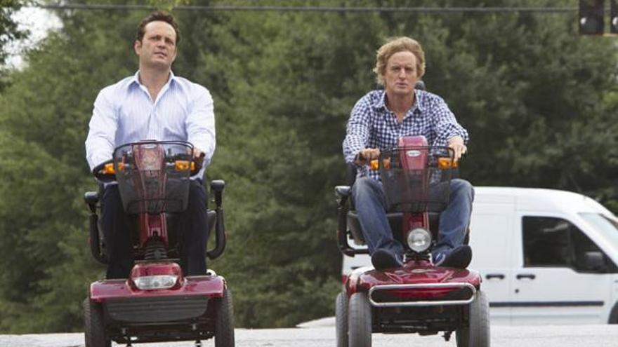 Vince Vaughn y Owen Wilson protagonizan &#039;Los becarios&#039;.