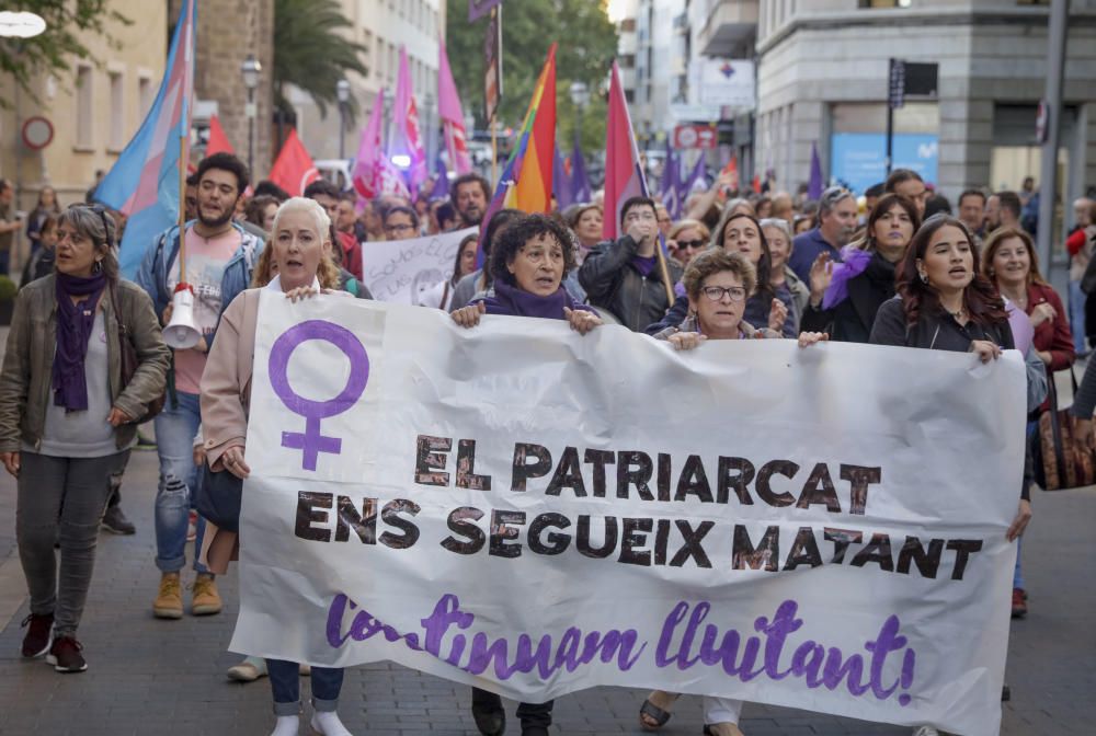 Las mujeres de Mallorca vuelven  a salir a la calle