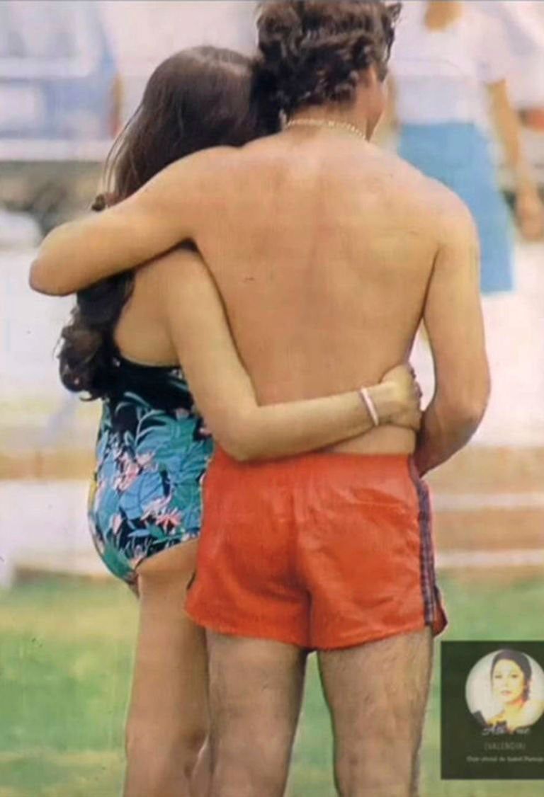 Isabel Pantoja con Paquirri, una foto del baúl de los recuerdos