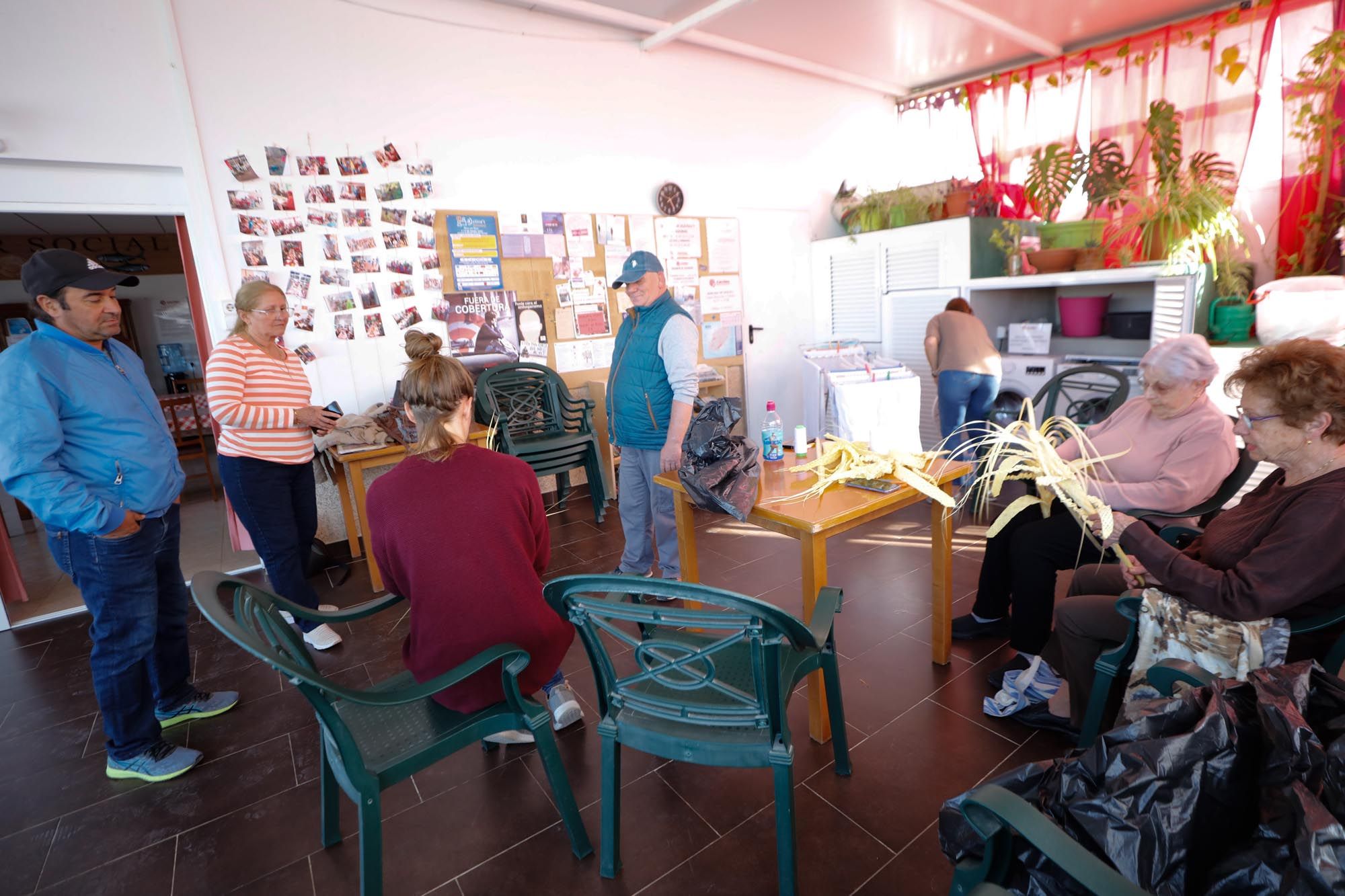 Voluntarios de Caritas en Sant Antoni