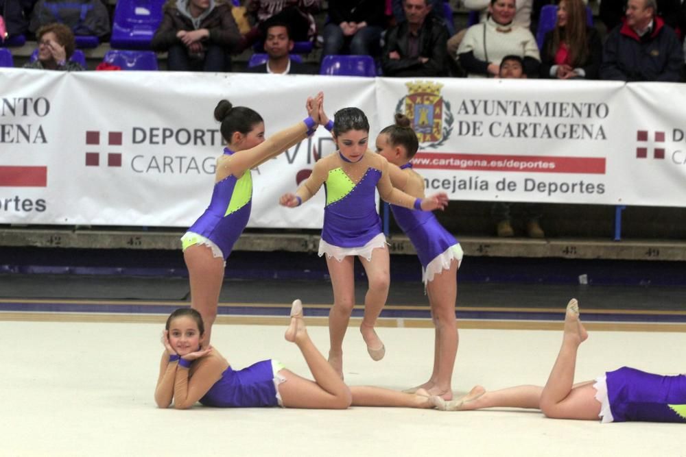 Campeonato de gimnasia rítmica en Cartagena