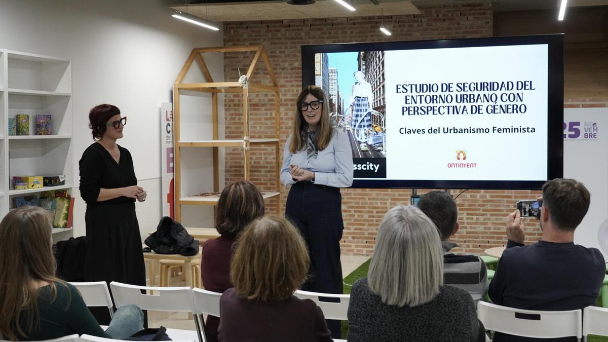 Presentación del estudio sobre urbanismo feminista en Ontinyent.