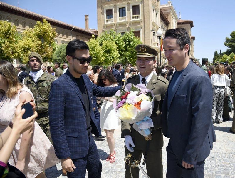 Visita de Felipe VI a la Academia General Militar de Zaragoza