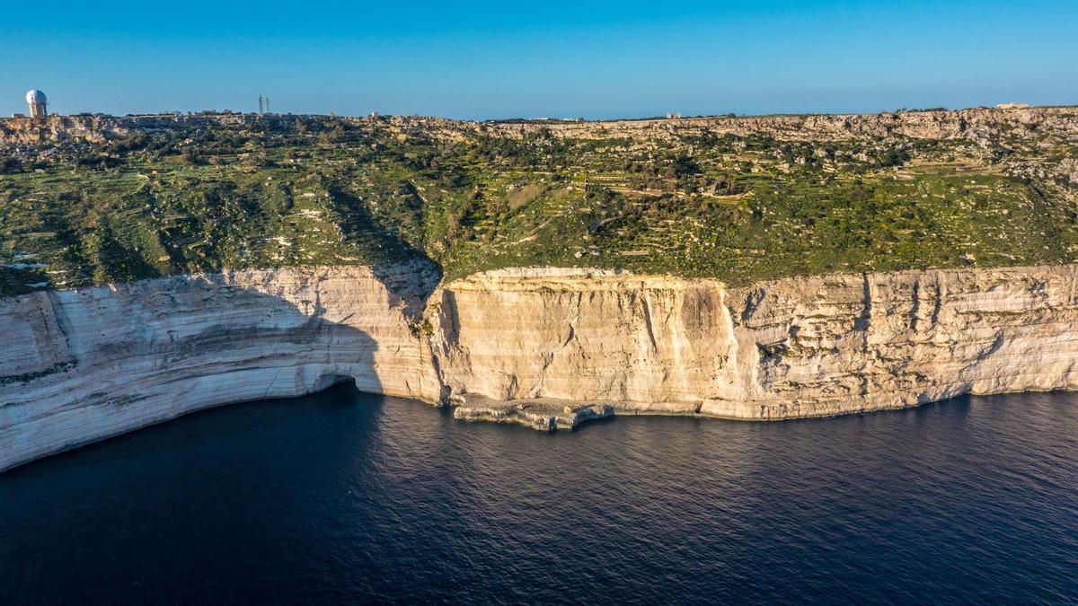 Malta, acantilados Dingli