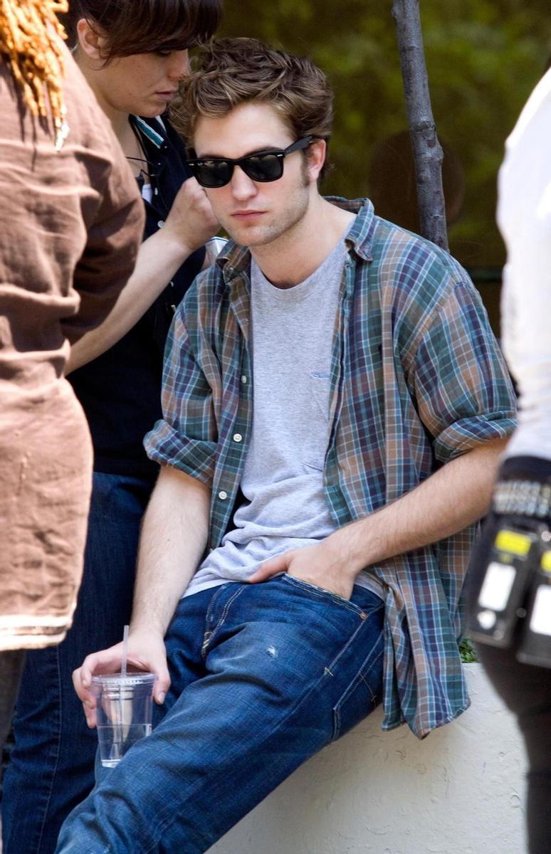 Robert Pattinson rodando Remember me'