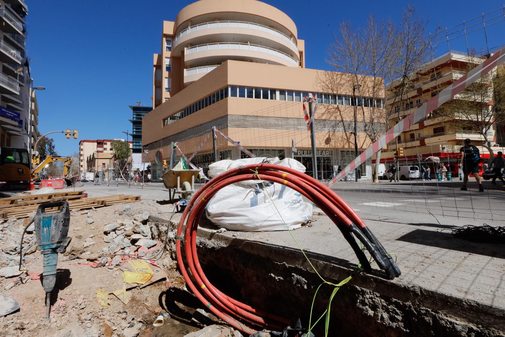 Obras en Isidor Macabich en Ibiza