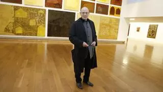 Antón Lamazares: "Me hice pintor mirando el Pórtico de la Gloria"