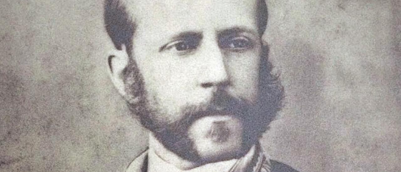 Valeriano Weyler en sus años de capitán general de Canarias.