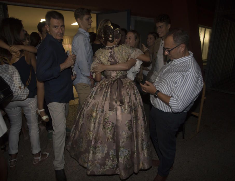 Celebración fallera tras la Fonteta