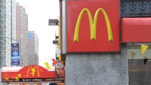 Logo del restaurante McDonald’s.
