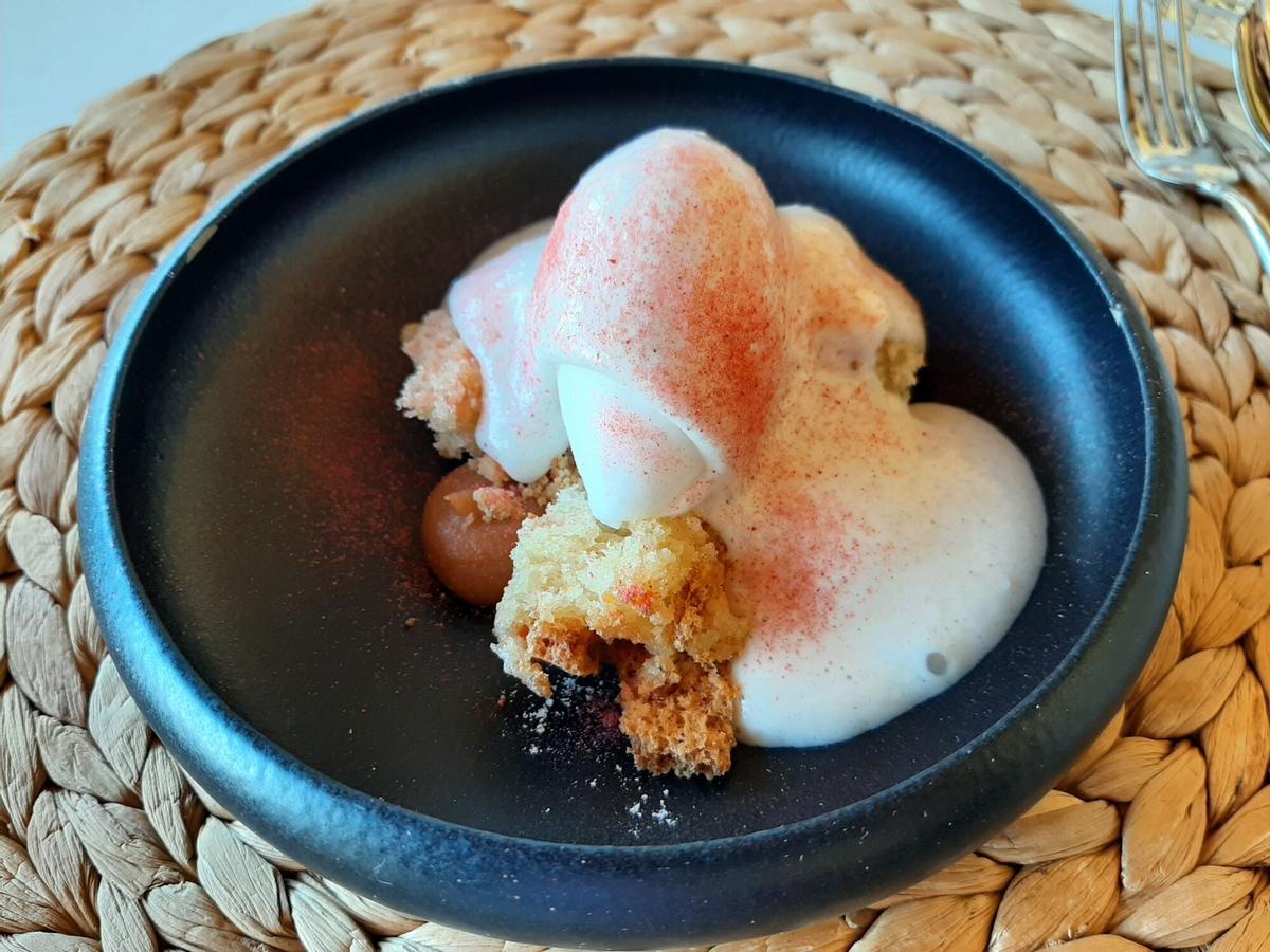 Postre de almendra, limón y canela de Mayolet Postre de almendra, limón y canela de Mayolet
