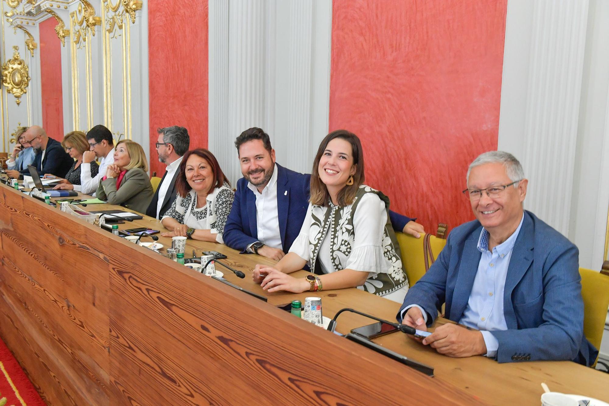 Último pleno del mandato 2019-2023 en el Ayuntamiento de Las Palmas de Gran Canaria