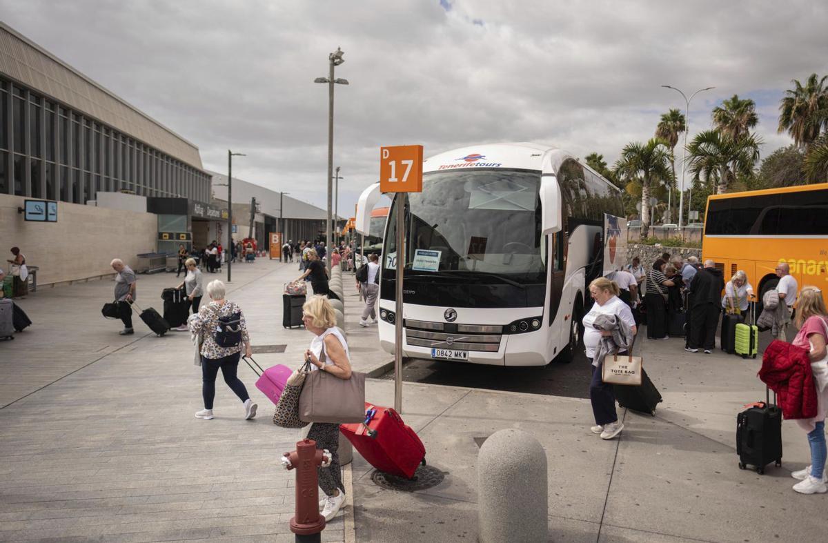 Aeropuerto Tenerife Sur.