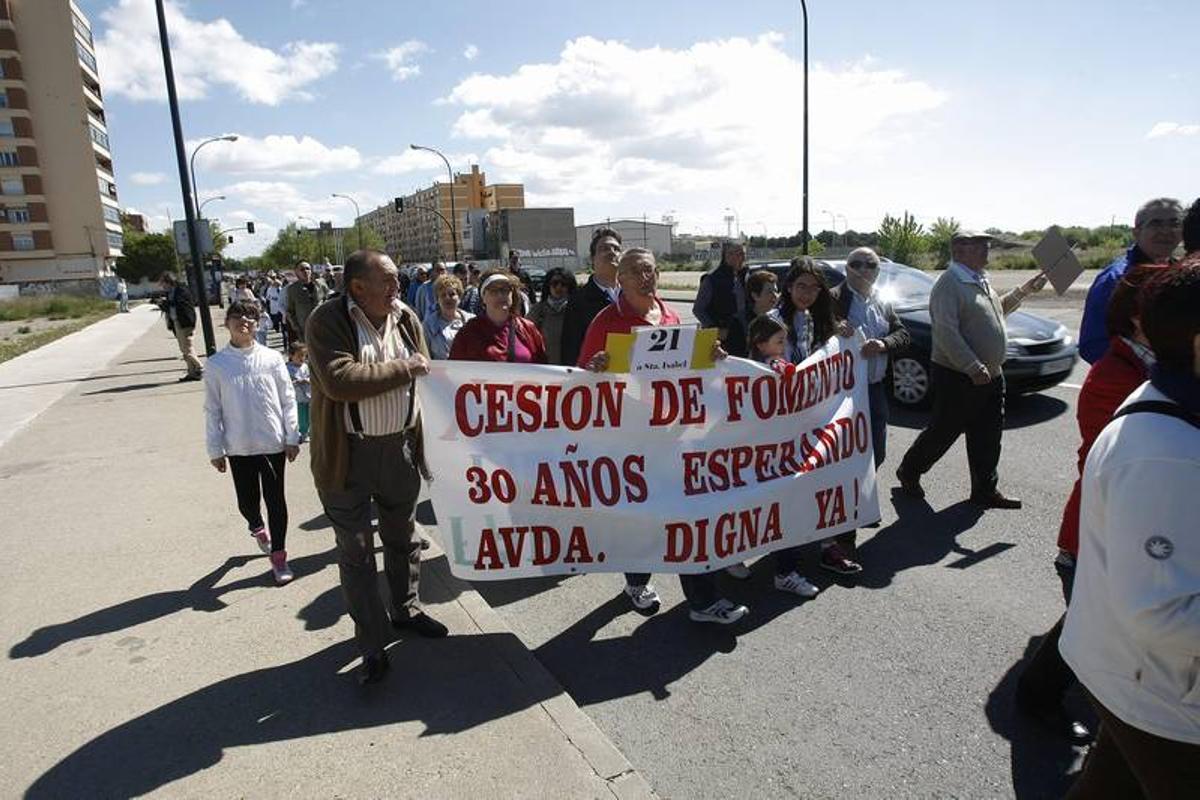 Tesón vecinal para una cesión pendiente