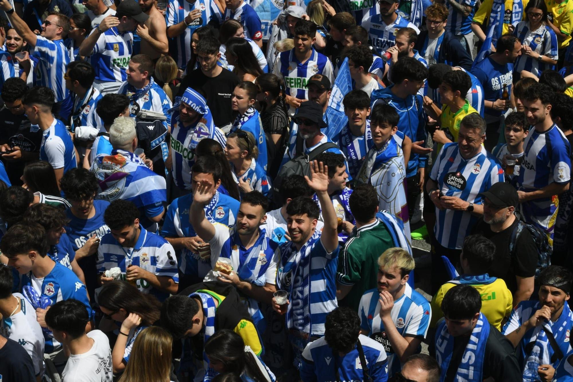 Paseo deportivista hasta Riazor