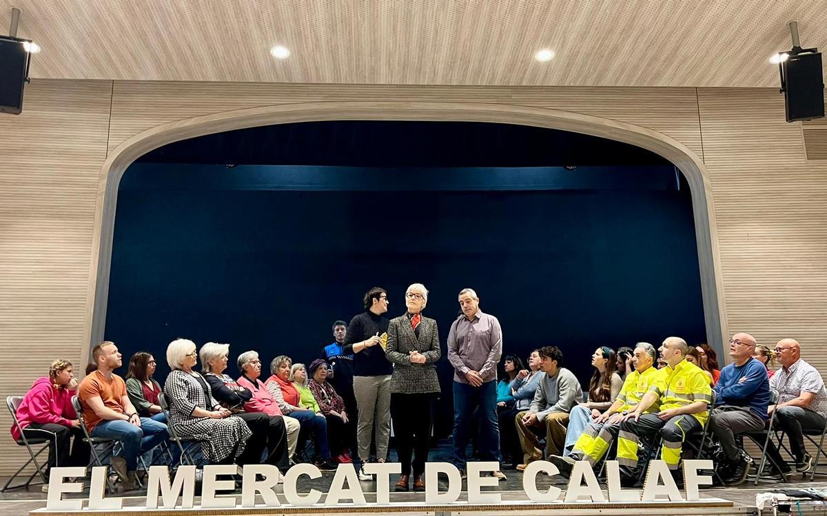 «Mercat de Calaf» fa pujar a l'escenari 46 actors i ballarins