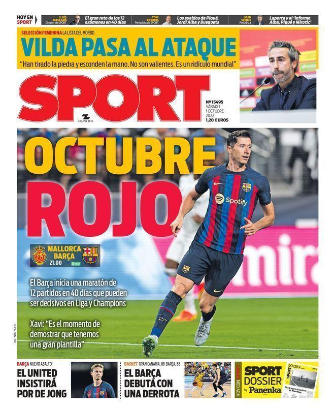 Las portadas de la prensa deportiva de hoy