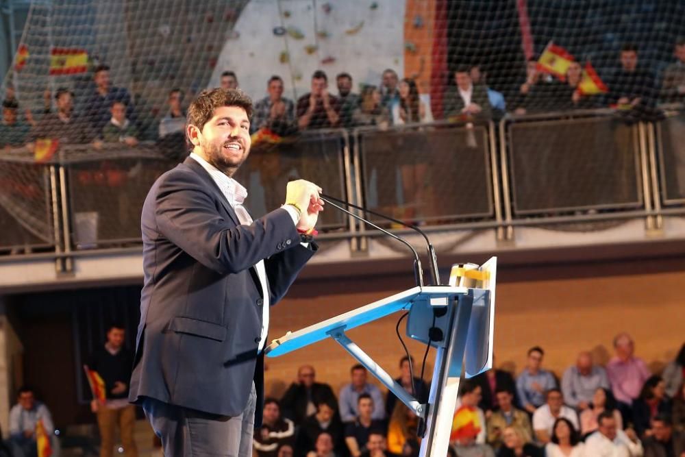 Acto del PP en el pabellón Cagigal de Murcia