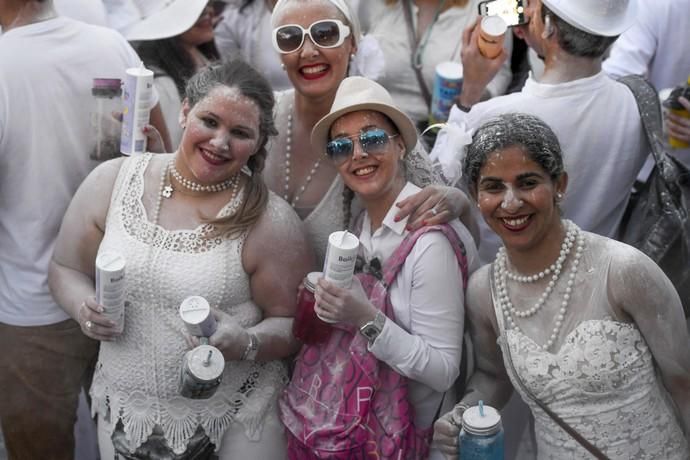 LAS PALMAS DE GRAN CANARIA  04-03-19  LAS PALMAS DE GRAN CANARIA. CARNAVAL 2019 LAS PALMAS DE GRAN CANARIA. Carnaval tradicional LPGC 2019. Polvos. FOTOS: JUAN CASTRO