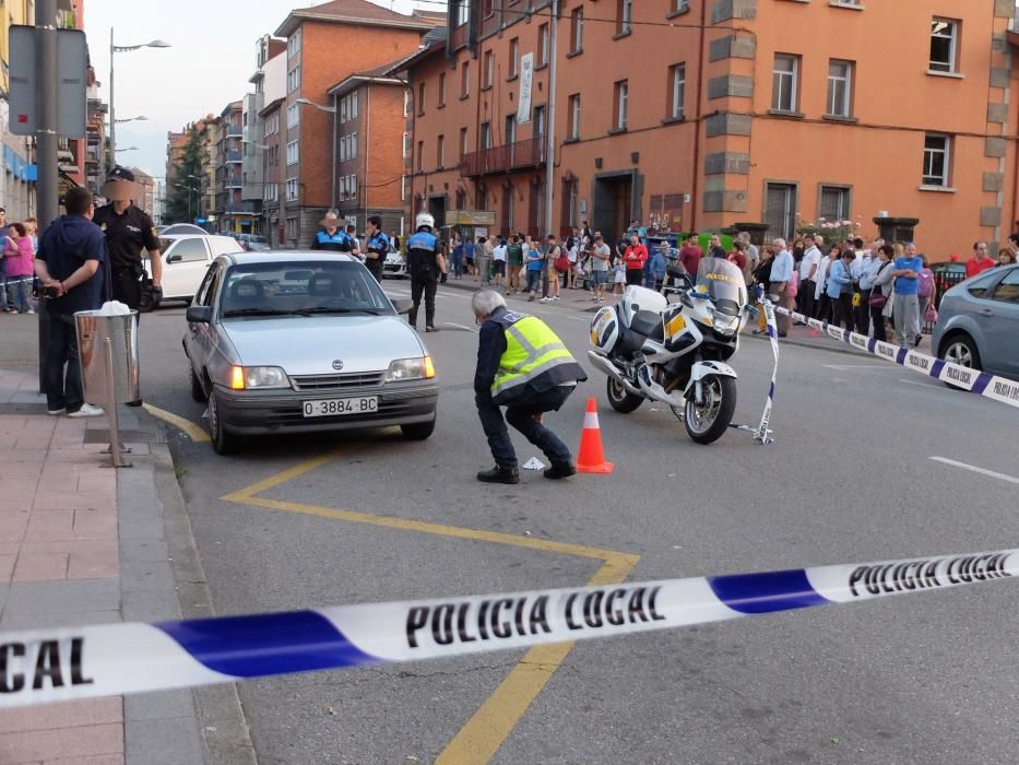 Tiroteo en Mieres tras un atraco a un supermercado