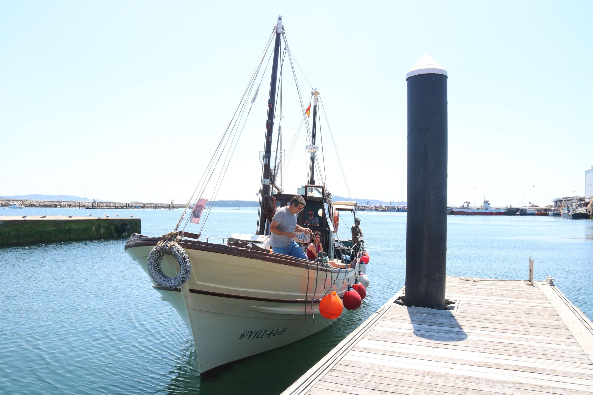 Una de las actividades por la biodiversidad a bordo del "Chasula".