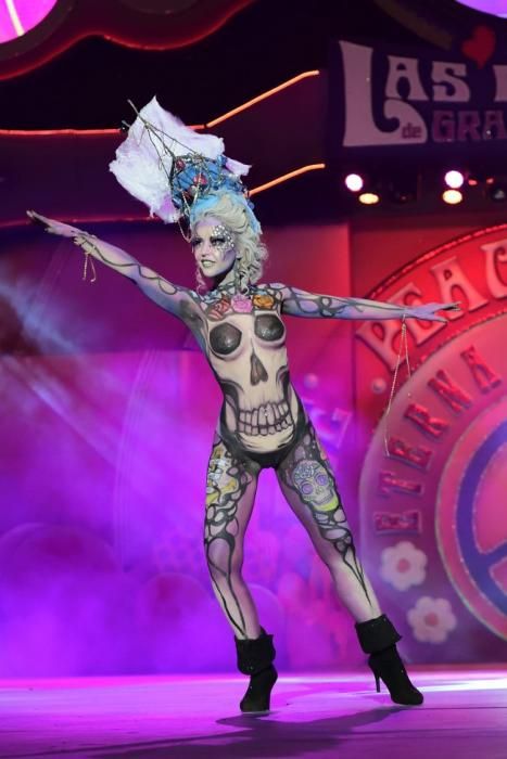 Carnaval de Las Palmas de Gran Canaria 2017: Concurso de Maquillaje Corporal