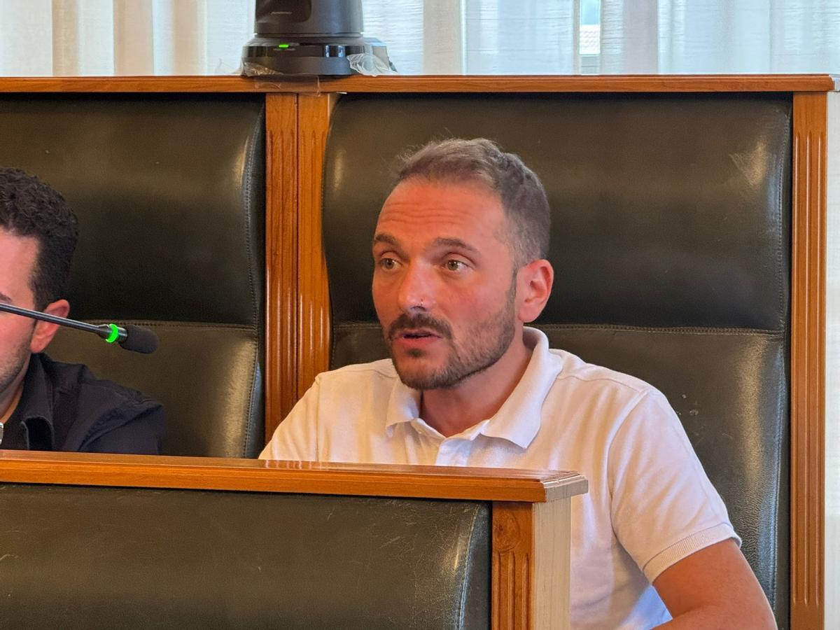 Borja Rubio, concejal del Partido Popular de Santiago.