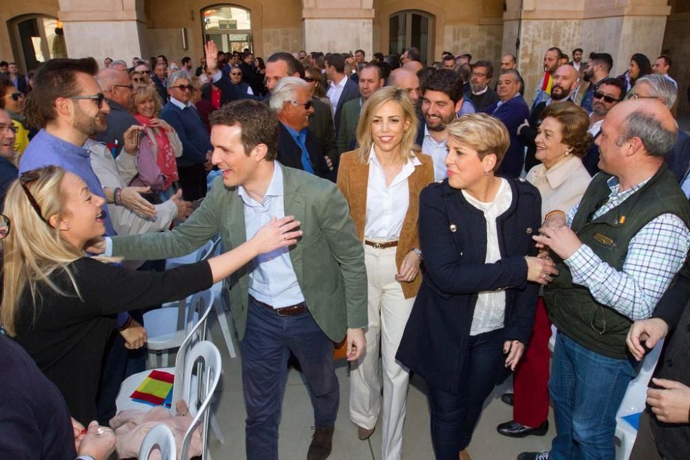 Acto de presentación de Noelia Arroyo como candidata a la alcaldía de Cartagena