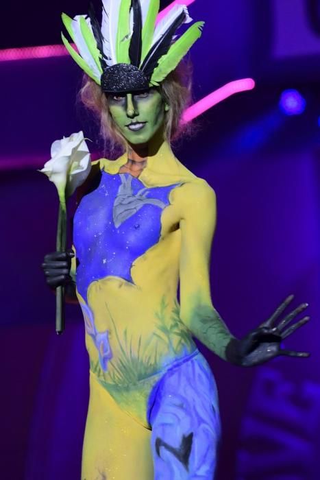 Carnaval de Las Palmas de Gran Canaria 2017: Concurso de Maquillaje Corporal