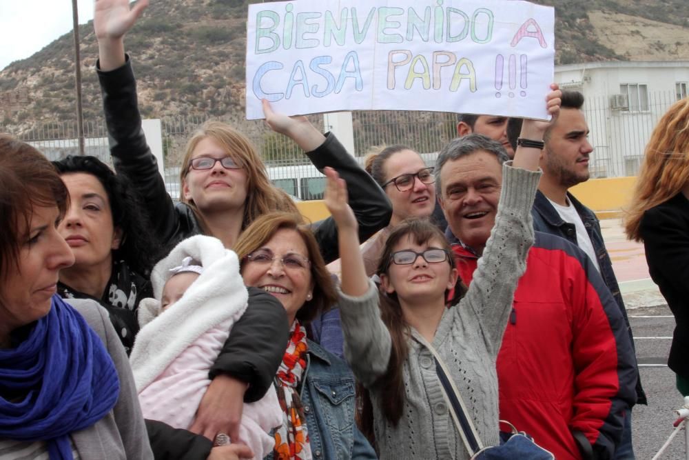 Llegada del Buque Hespérides a Cartagena