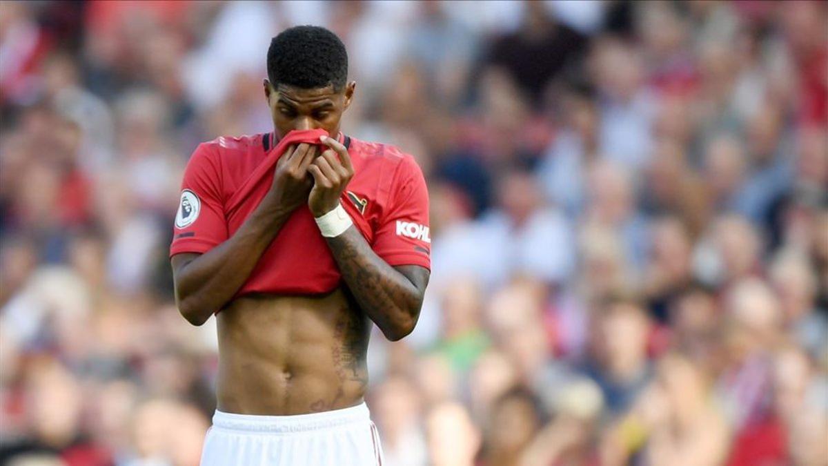 Rashford también recibió insultos racistas