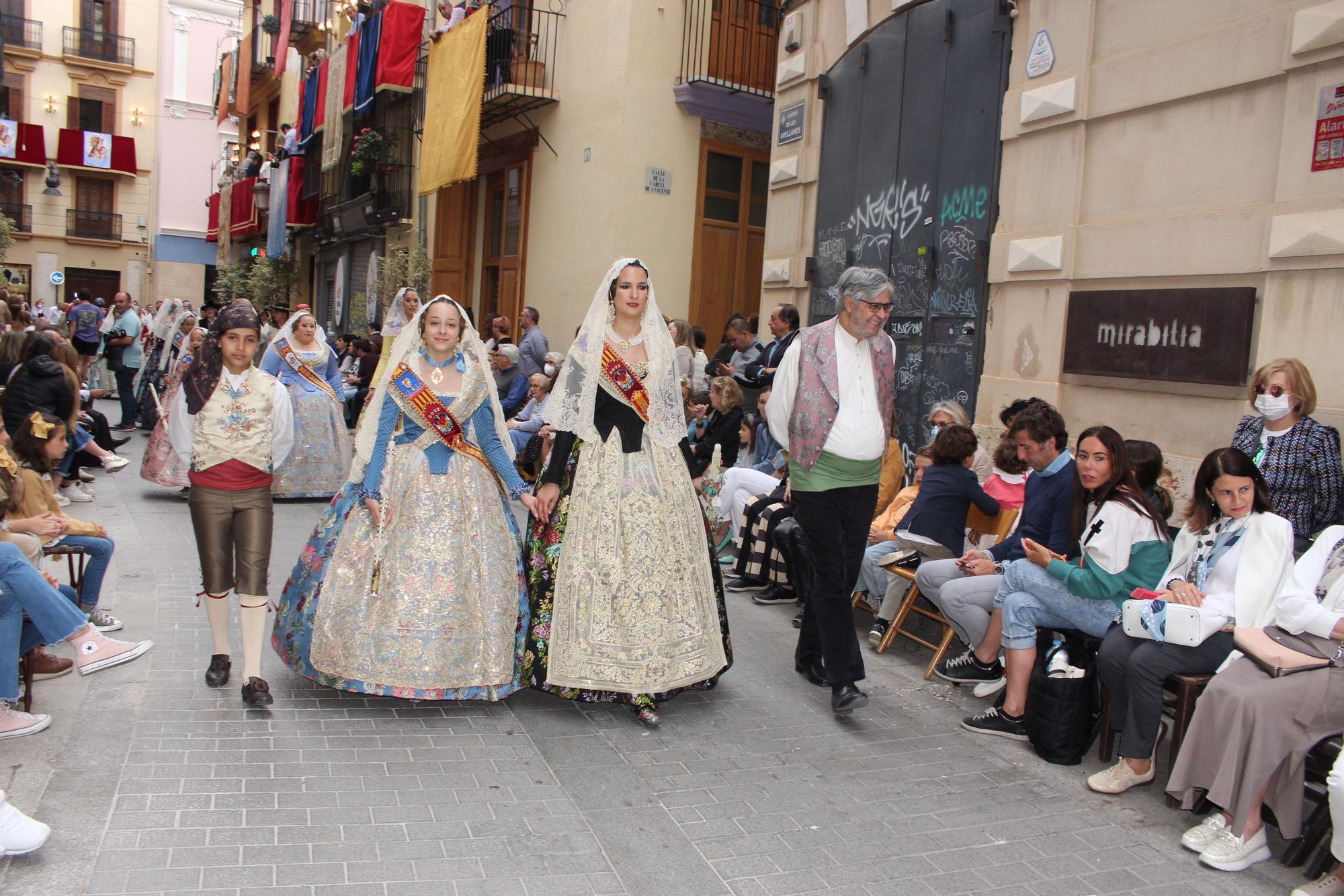 La fuerza de las Fallas en la Procesión de la Virgen (III)