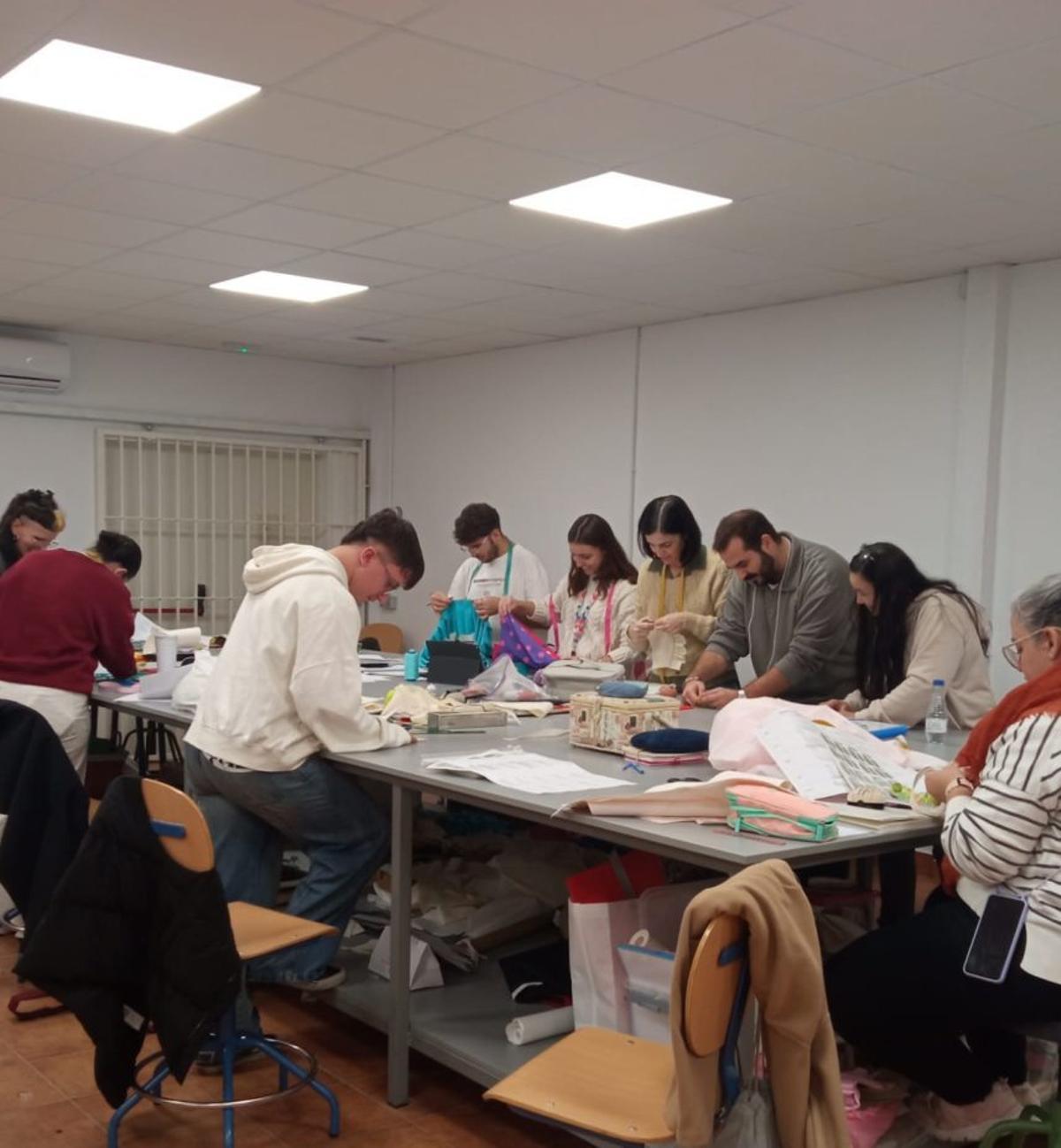 Alumnos de restauración del IES Gran Capitán.