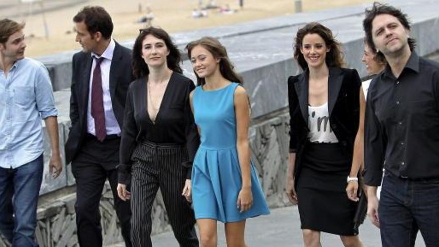 El elenco de &#039;Intruders&#039;, en San Sebastián.