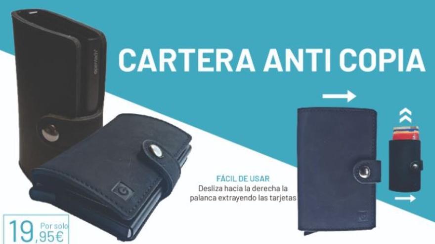 Evita que te copien las tarjetas con la cartera de SUPER con tecnología RFID