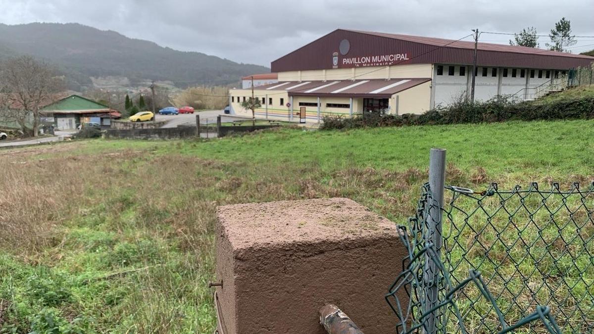 Terrenos de A Montesiña en el que se construirá el ecoparque empresarial.