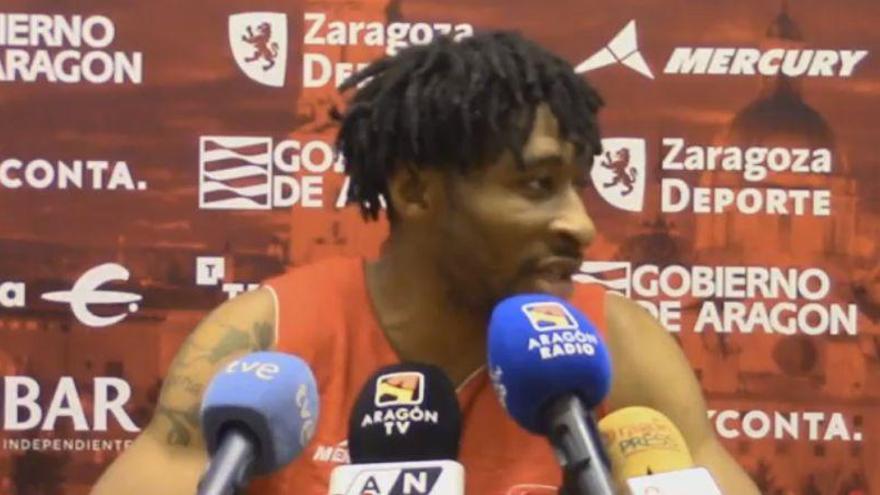 Stan Okoye: &quot;El último triple ante Tenerife fue un momento genial&quot;