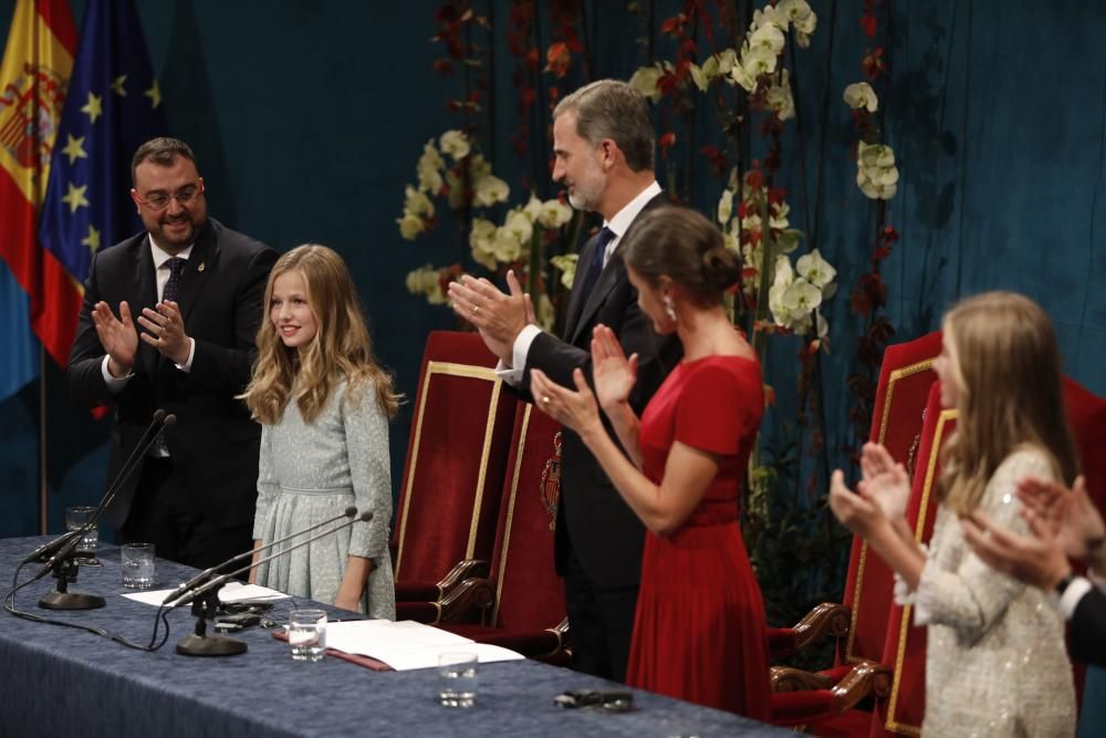 Así fue el primer discurso de la Princesa Leonor